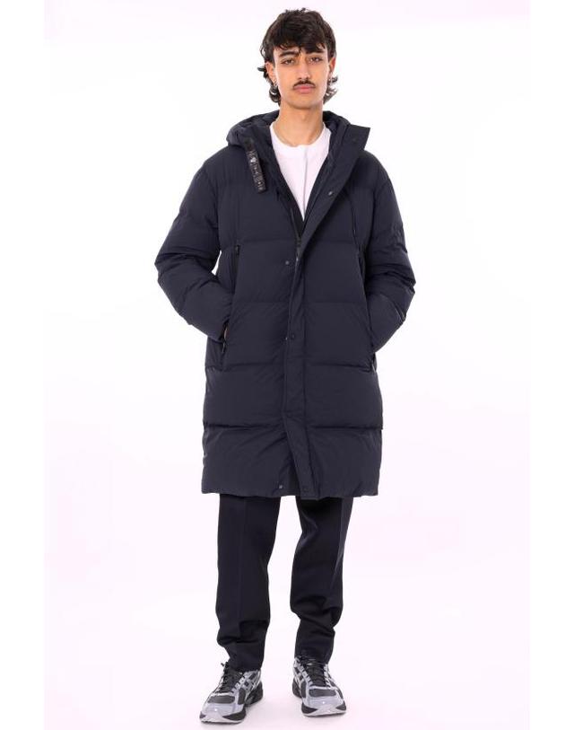 두노 [해외직구] 25FW 두노 롱패딩 HYPERONE LICOSA 2 845 Blue 착용컷