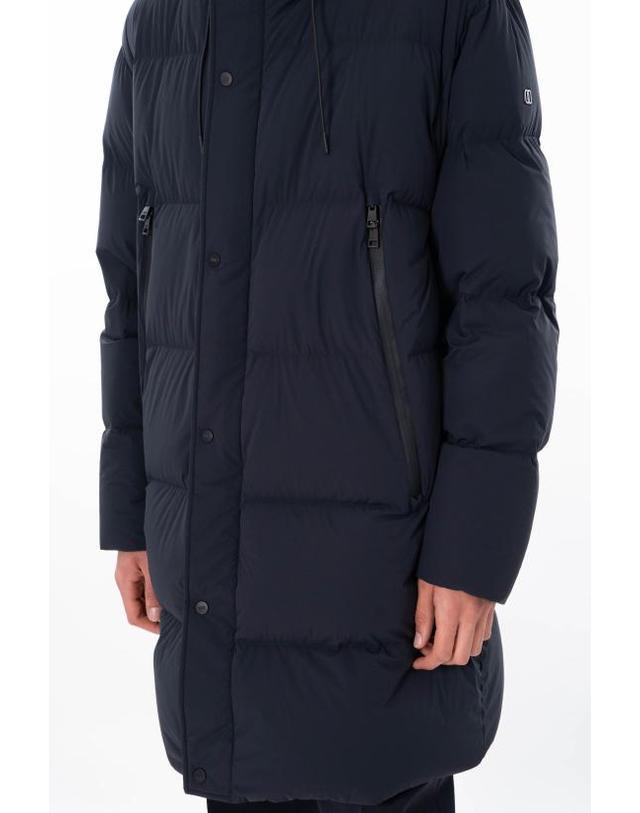 두노 [해외직구] 25FW 두노 롱패딩 HYPERONE LICOSA 2 845 Blue 착용컷