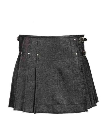 [해외직구] 26SS 두라찌 숏 스커트 SS26SK06TF0017B001 Black