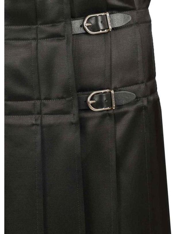 두라찌 [해외직구] 26SS 두라찌 미디 스커트 SS26SK01TT0070GR05 Grey 착용컷