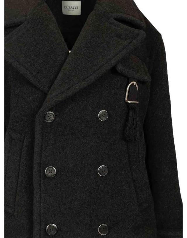 두라찌 [해외직구] 25FW 두라찌 코트 FW25O03TT0052GR06 Grey 착용컷