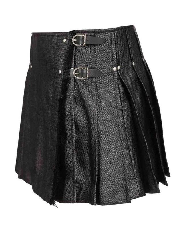 두라찌 [해외직구] 26SS 두라찌 숏 스커트 SS26SK06TF0017B001 Black 착용컷