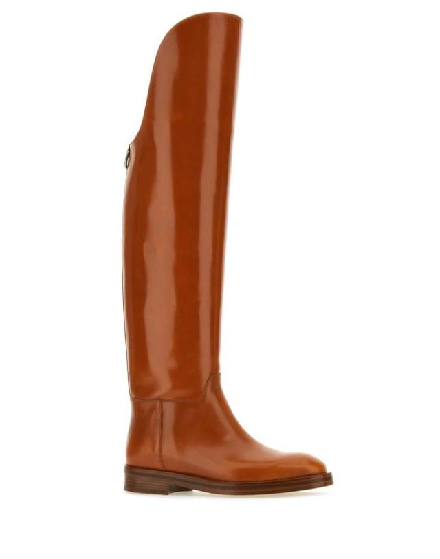 두라찌 [해외직구] 23SS 두라찌 부츠 SB02T TAN BROWN 착용컷