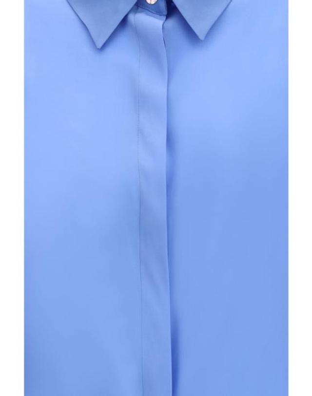 엘라 [해외직구] 26FW 엘라 셔츠 ASH251CREPE 485 BLUE 착용컷