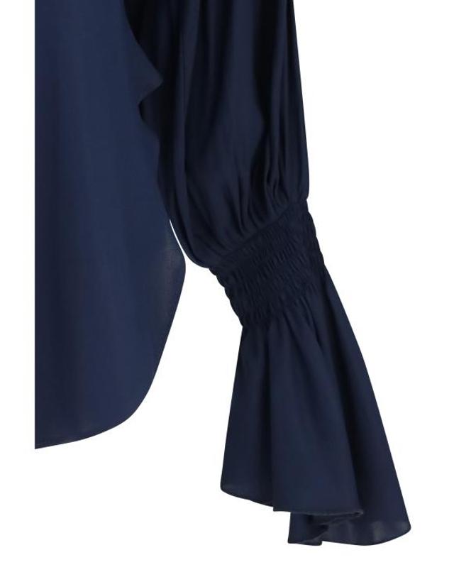 엘라 [해외직구] 26FW 엘라 셔츠 PSH246CREPE 2 NAVY 착용컷