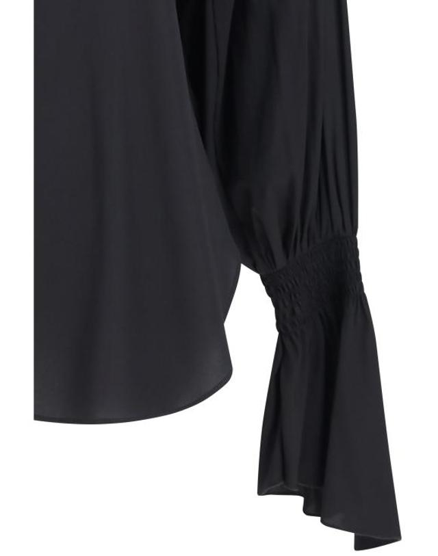 엘라 [해외직구] 26FW 엘라 셔츠 PSH246CREPE 3 BLACK 착용컷
