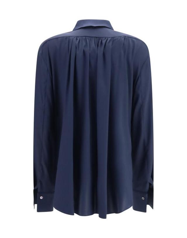 엘라 [해외직구] 26FW 엘라 셔츠 ASH251CREPE 2 NAVY 착용컷