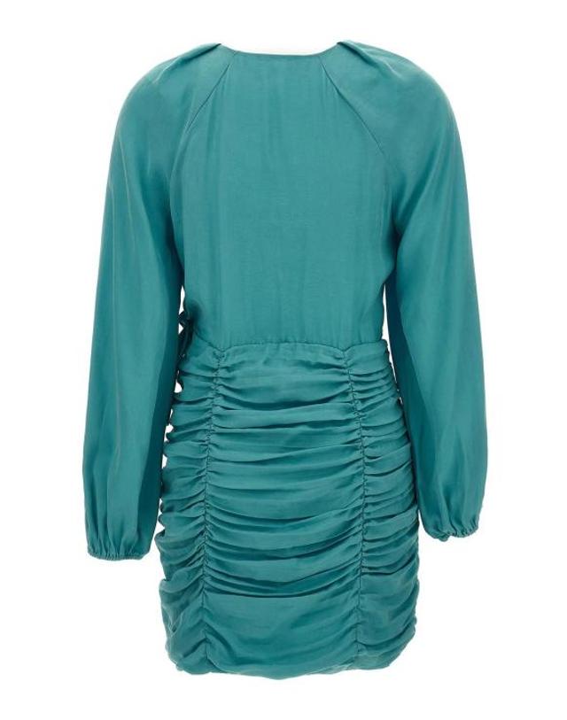 엠마뉴엘 웅가로 [해외직구] 23SS 엠마뉴엘 웅가로 숏 원피스 US3D16LAGOON Light Blue 착용컷