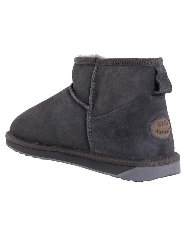 에뮤 [해외직구] 24FW 에뮤 부츠 W10937 CHAR BROWN 착용컷