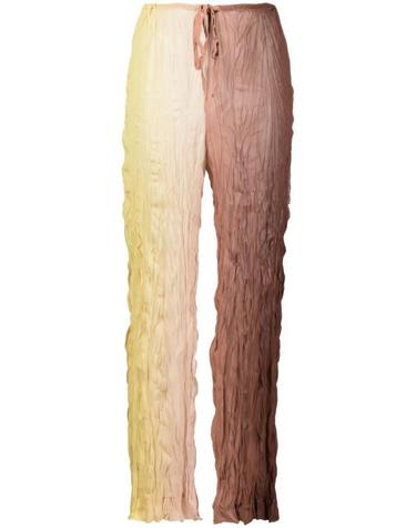 [해외직구] 22SS 에리카 카발리니 스트레이트 팬츠 E2SU02 CARMENSFMTB Brown
