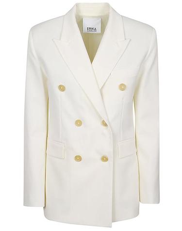 [해외직구] 24SS 에리카 카발리니 수트 자켓 P4SH09 A20 0 WHITE