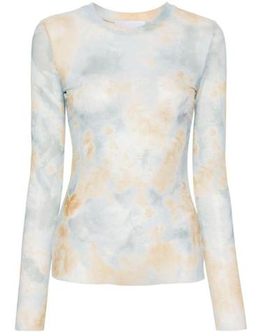 [해외직구] 24SS 에리카 카발리니 반팔 티셔츠 P4SO05 STAAC LIGHT BLUE