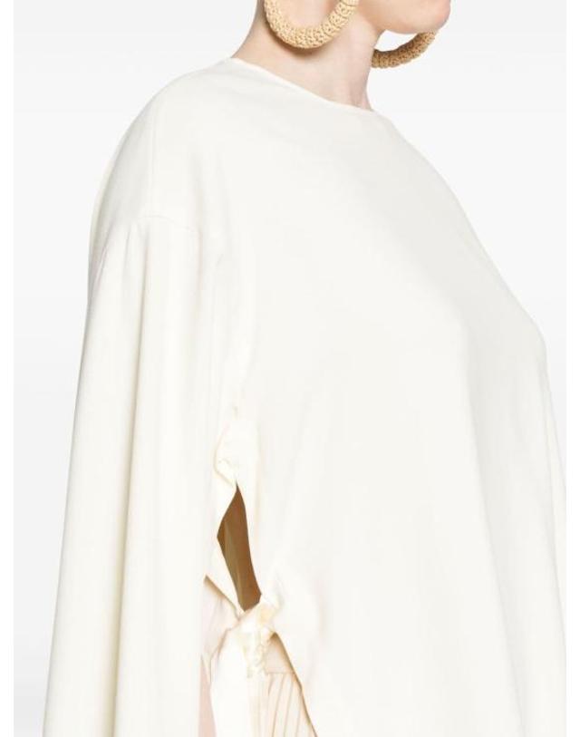 에리카 카발리니 [해외직구] 24SS 에리카 카발리니 민소매 티셔츠 P4SR02 A20 White 착용컷