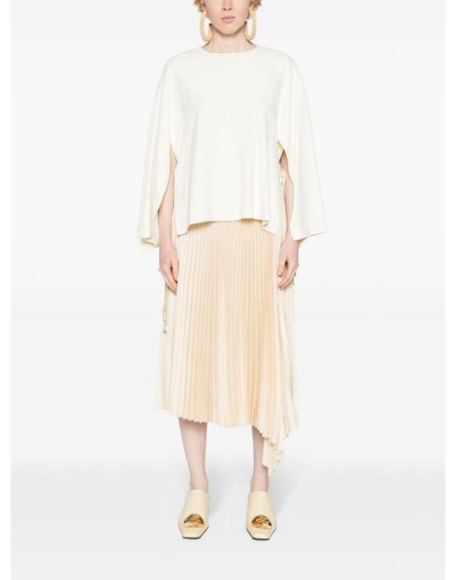 에리카 카발리니 [해외직구] 24SS 에리카 카발리니 민소매 티셔츠 P4SR02 A20 White 착용컷