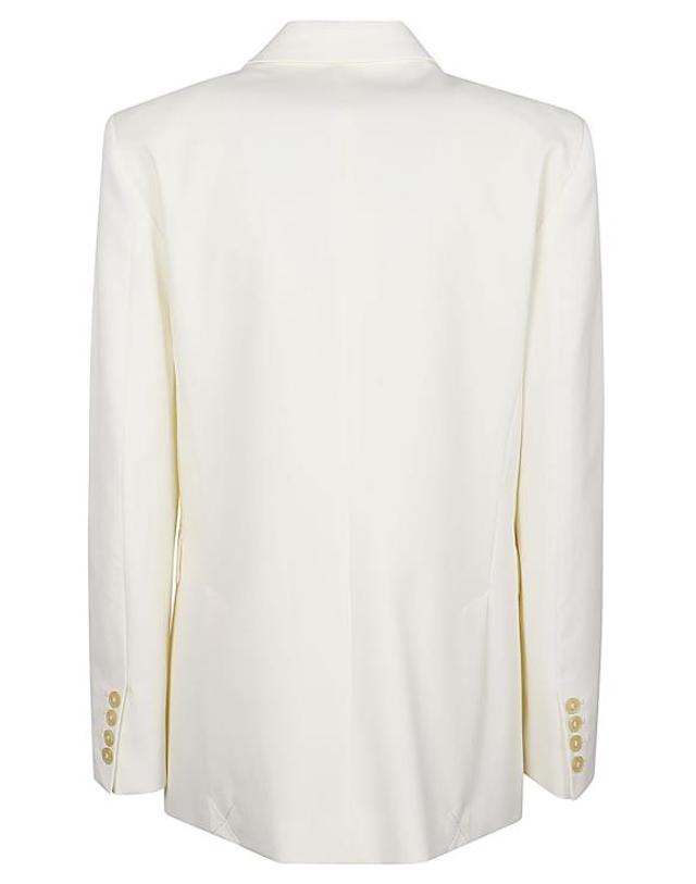 에리카 카발리니 [해외직구] 24SS 에리카 카발리니 수트 자켓 P4SH09 A20 0 WHITE 착용컷
