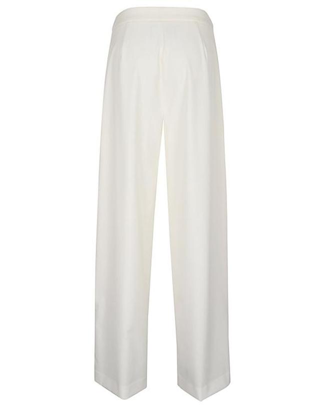 에리카 카발리니 [해외직구] 24SS 에리카 카발리니 스트레이트 팬츠 P4SH06 A20 0 WHITE 착용컷