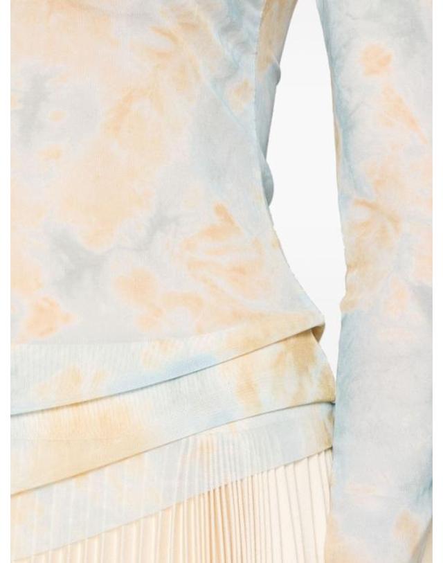에리카 카발리니 [해외직구] 24SS 에리카 카발리니 반팔 티셔츠 P4SO05 STAAC LIGHT BLUE 착용컷