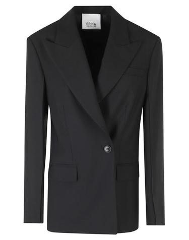 [해외직구] 26FW 에리카 카발리니 자켓 P6WH04 099 Black