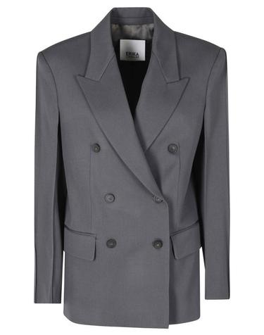 [해외직구] 26FW 에리카 카발리니 자켓 P6WR01 099 Grey