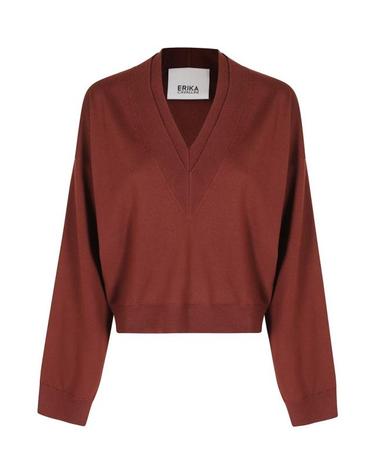 [해외직구] 26FW 에리카 카발리니 니트웨어 P6WA10 099 Red