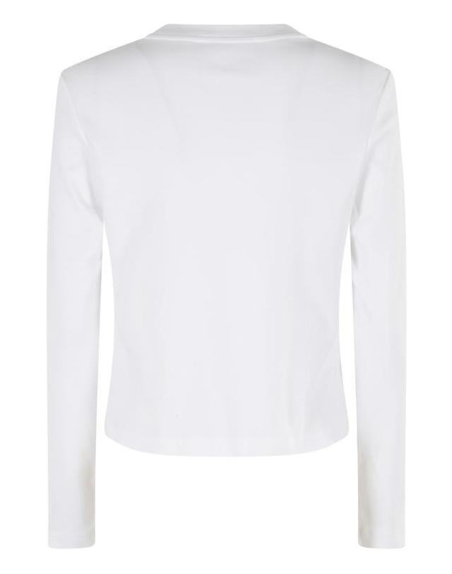 에리카 카발리니 [해외직구] 25FW 에리카 카발리니 긴팔 티셔츠 P5WW26 097 White 착용컷
