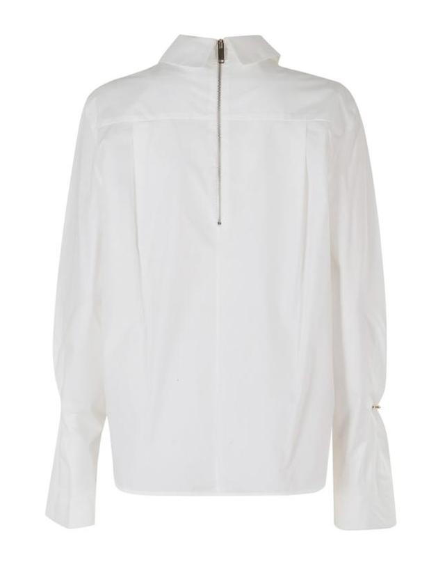 에리카 카발리니 [해외직구] 26FW 에리카 카발리니 탑 P6WJ03 099 White 착용컷
