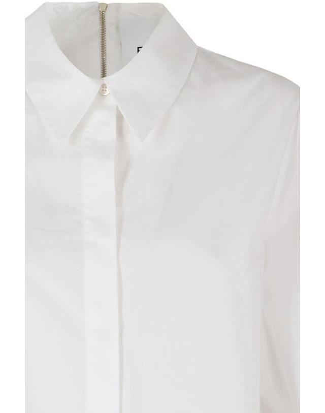 에리카 카발리니 [해외직구] 26FW 에리카 카발리니 탑 P6WJ03 099 White 착용컷