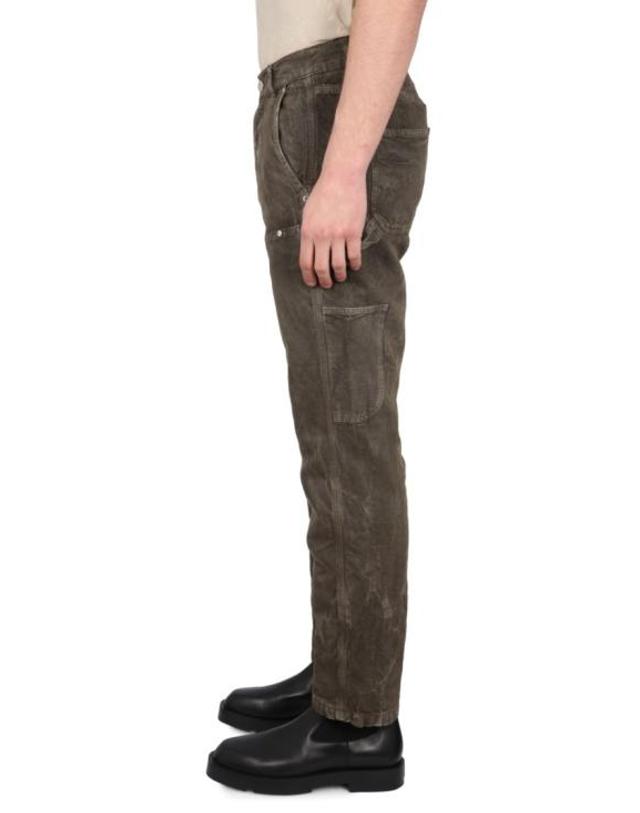 에뛰드스튜디오 [해외직구] 23SS 에뛰드스튜디오 데님 팬츠 E23MM582B00170 BROWN Brown 착용컷