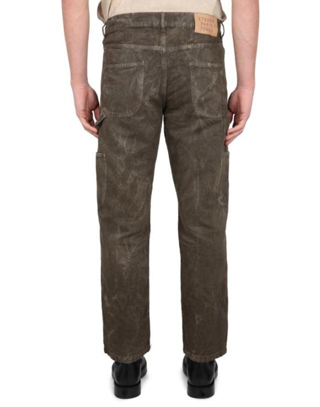 에뛰드스튜디오 [해외직구] 23SS 에뛰드스튜디오 데님 팬츠 E23MM582B00170 BROWN Brown 착용컷