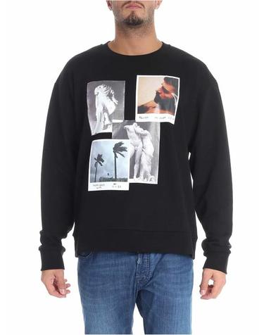 [해외직구] 18FW 파우스토 푸글리시 긴팔 티셔츠 FPU7114P0306999 Black