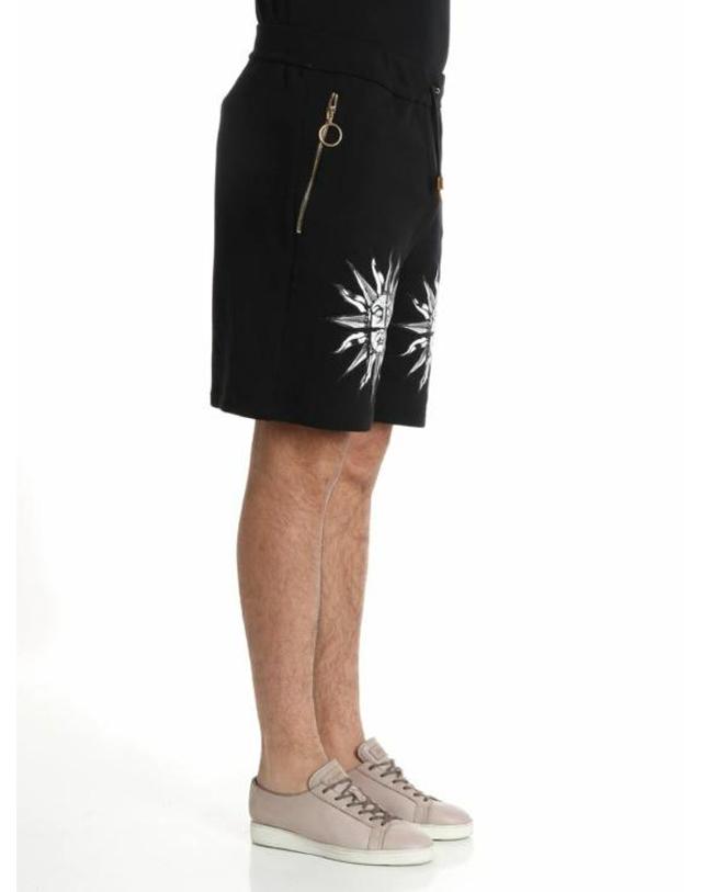 파우스토 푸글리시 [해외직구] 18SS 파우스토 푸글리시 숏팬츠 FRU7094PF0230999 Black 착용컷