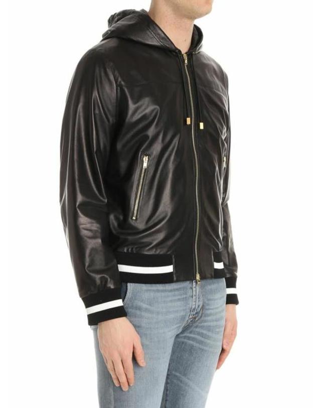 파우스토 푸글리시 [해외직구] 18SS 파우스토 푸글리시 가죽 자켓 FRU4015VSPF0245999 Black 착용컷