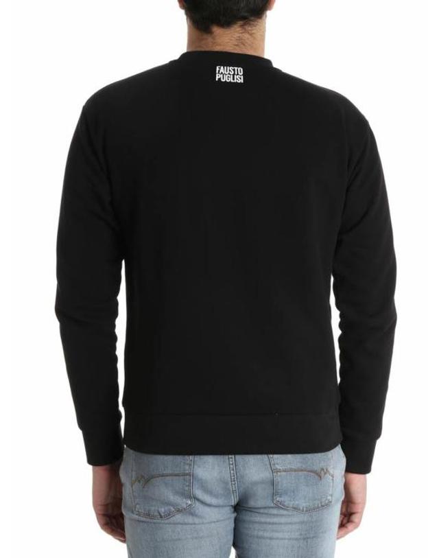 파우스토 푸글리시 [해외직구] 18SS 파우스토 푸글리시 긴팔 티셔츠 FRU7091PF0230999 Black 착용컷