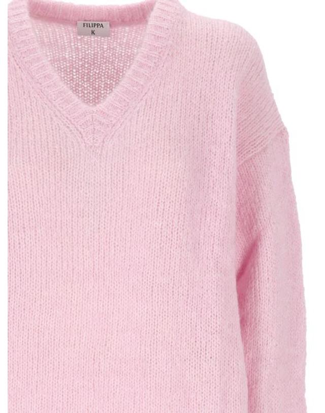필리파 케이 [해외직구] 26FW 필리파 케이 스웨터 32370 0311 LIGHT PINK 착용컷