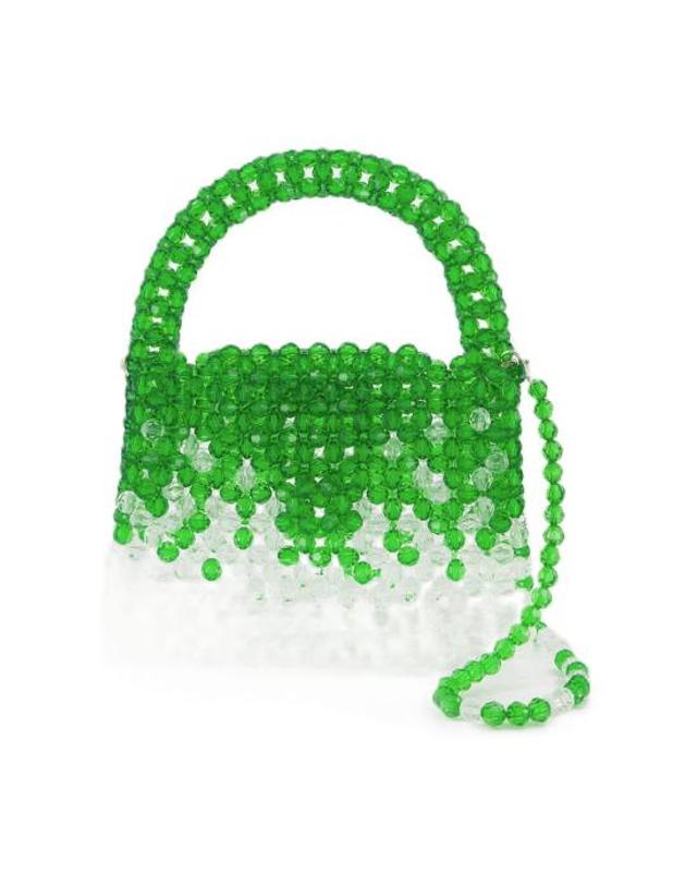 제르마니에 [해외직구] 23SS 제르마니에 토트백 GER019302 GREEN 착용컷