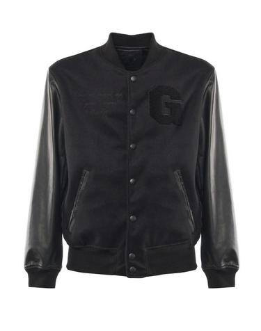 [해외직구] 26SS 줄리아노 갈리아노 가죽 자켓 VARSITY NAPPANERO Black