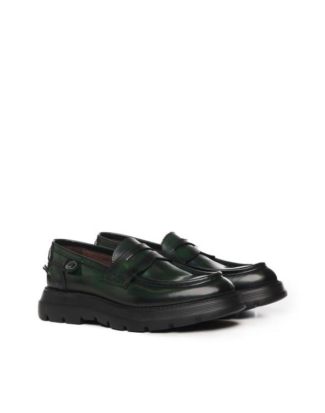 줄리아노 갈리아노 [해외직구] 25FW 줄리아노 갈리아노 로퍼 FULL ABRASIVATOVERDE Green 착용컷