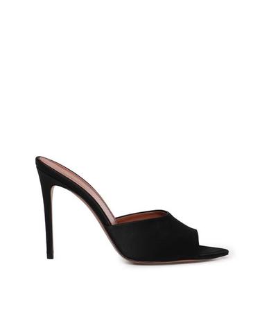 [해외직구] 26SS 줄리아노 갈리아노 뮬 슬리퍼 GIORGIA RASONERO BLACK