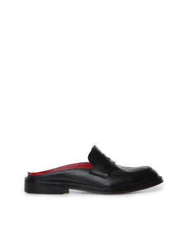 [해외직구] 26SS 줄리아노 갈리아노 뮬 슬리퍼 ELLIS BUFALONERO BLACK