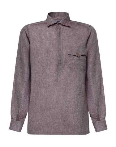 [해외직구] 26SS 줄리아노 갈리아노 긴팔 셔츠 RITSKAKI Light Brown