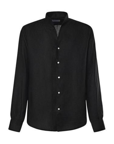 [해외직구] 26SS 줄리아노 갈리아노 긴팔 셔츠 STREGISNERO Black