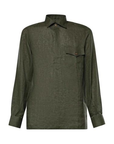 [해외직구] 26SS 줄리아노 갈리아노 긴팔 셔츠 RITSSALVIA Light Green
