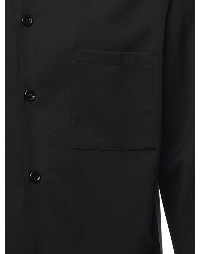 줄리아노 갈리아노 [해외직구] 26SS 줄리아노 갈리아노 긴팔 셔츠 GABRY NERO Black 착용컷
