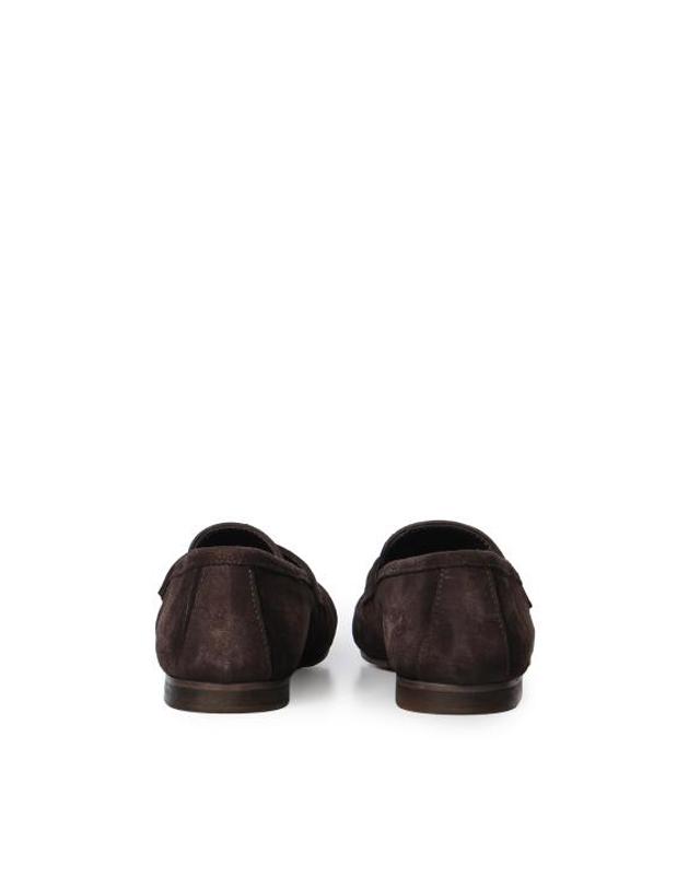 줄리아노 갈리아노 [해외직구] 26SS 줄리아노 갈리아노 로퍼 JACOB CAMOSCIOT MORO DARK BROWN 착용컷