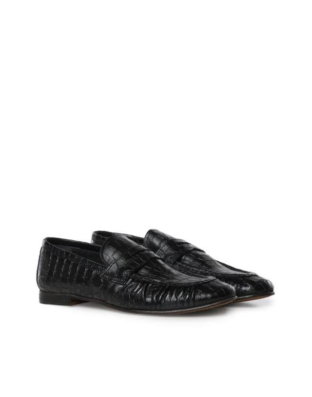 줄리아노 갈리아노 [해외직구] 26SS 줄리아노 갈리아노 로퍼 JACOB COCCONERO BLACK 착용컷