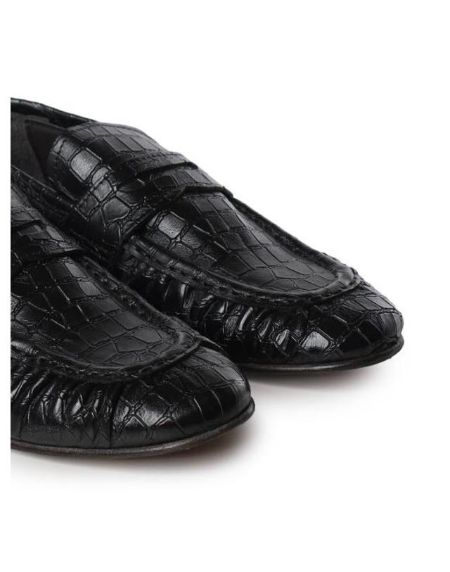 줄리아노 갈리아노 [해외직구] 26SS 줄리아노 갈리아노 로퍼 JACOB COCCONERO BLACK 착용컷