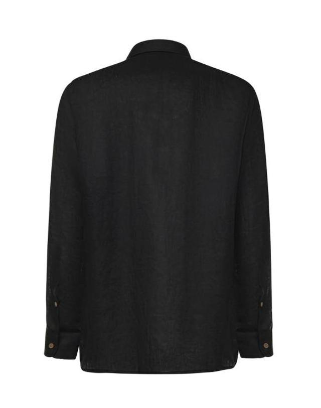 줄리아노 갈리아노 [해외직구] 26SS 줄리아노 갈리아노 폴로 티셔츠 ATLANTISNERO BLACK 착용컷