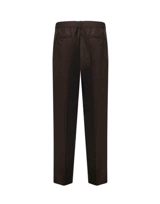 줄리아노 갈리아노 [해외직구] 26FW 줄리아노 갈리아노 팬츠 JOSE MORO DARK BROWN 착용컷