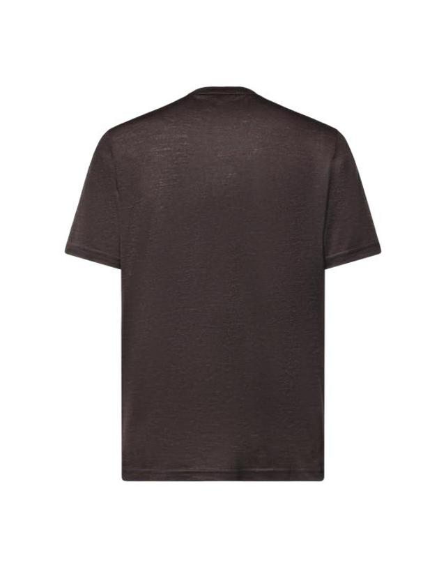 줄리아노 갈리아노 [해외직구] 26FW 줄리아노 갈리아노 반팔 티셔츠 MARLEY MORO DARK BROWN 착용컷