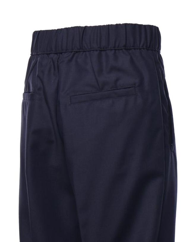 줄리아노 갈리아노 [해외직구] 26FW 줄리아노 갈리아노 스트레이트 팬츠 NOAK BLU BLUE 착용컷